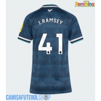 Camisa de time de futebol Newcastle United Jacob Ramsey #41 Replicas 2º Equipamento Feminina 2026-27 Manga Curta